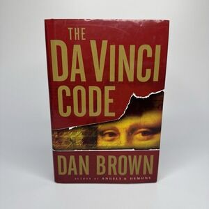 The Da Vinci Code Dan Brown, First Edition‎ First Print, Hardcover Dust Jacket